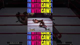 Download lagu Shelton Benjamin SUPLEXES Triple H through a table mp3