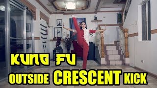 KUNG FU OUTSIDE CRESCENT KICK