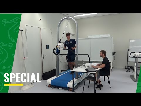 Fysieke testen voor jeugdteams in het SportLab