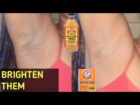 Part of a video titled How To Brighten Dark Underarms/Armpits (overnight ...