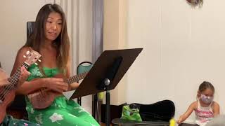 コロナ騒動ハワイの日常　デレックさんのウクレレレッスン