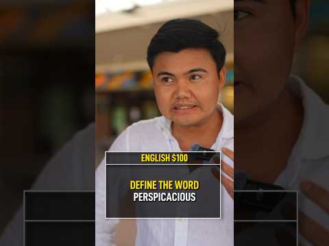 Define the Word Perspicacious