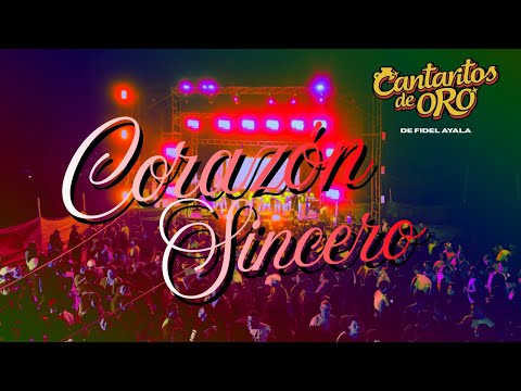 CORAZON SINCERO - CANTARITOS DE ORO DE FIDEL AYALA