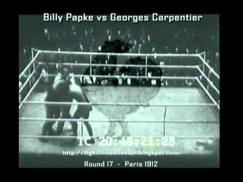 Georges Carpentier vs Wells, Grundhoven & Billy Papke