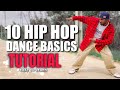 10 HIP HOP DANCE STEPS WITH TUTORIAL | EASY