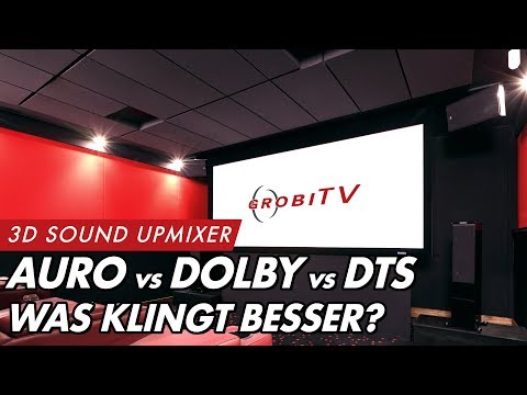 3D Sound bei jedem Film: AURO-3D, DOLBY & DTS UPMIXER IM VERGLEICH | GROBI.TV