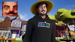 Hello Neighbor - My New Neighbor Baby MrBeast Act 1 Gameplay Walkthrough