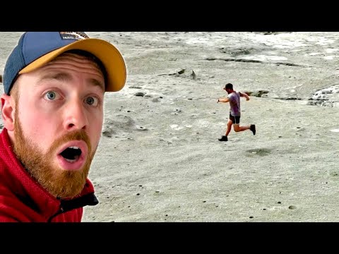 I RAN ON THE MOON! CANE MALU Beach, Bosa, SARDINIA #canemalu #bosa #sardinia #jackstorie