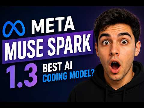 Muse Spark 1.3 Is INSANE! Meta’s New AI Coding Model