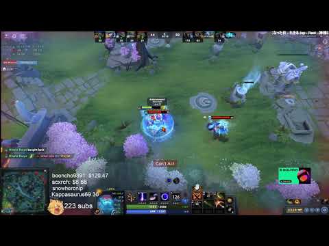 Dota 2 7 30 Luna BEST BROKEN CARRY 1 VS 5 UNSTOPPABLE #Shorts
