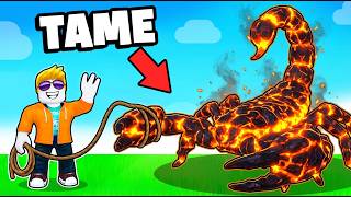 Starting Over as a NOOB for RAREST PETS in Roblox Catch and Tame