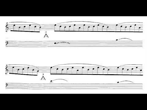 Peteris Vasks - White Scenery for Piano (1980) [Score-Video]