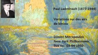 Paul Ladmirault – Variations sur des airs de biniou (Mitropoulos)