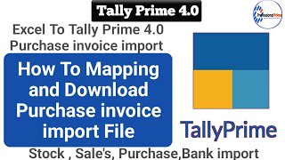 Purchase inventory import excel to tally prime 4.0| excel to tally import data| tally prime 4.0 |