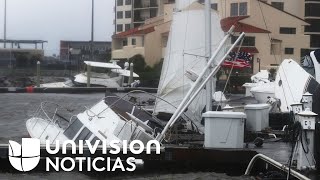 Inundaciones y destrozos, los estragos del huracán Sally en su paso por Alabama y Mississippi