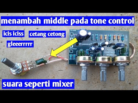 Cara Menambah MIDDLE Pada Tone control TUNERSYS