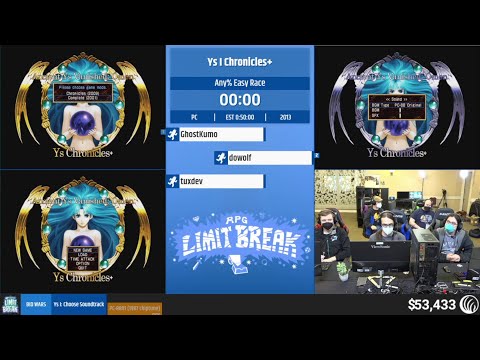 Ys I Chronicles+ (Race) by GhostKumo, dowolf & tuxdev - RPG Limit Break 2022