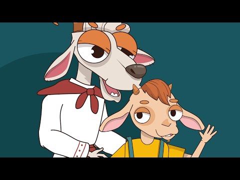 Povesti pentru copii - Capra cu Trei Iezi - Desene Animate