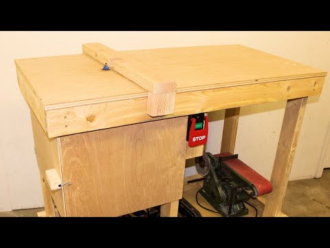 Mobile Router Station and Workbench, Simple and Heavy Duty Video