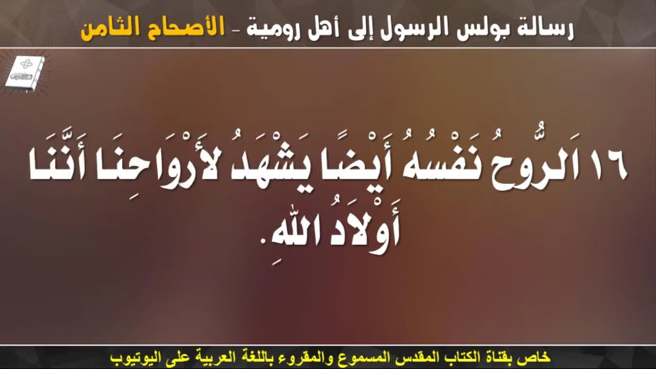 فيديو تفسير الكتاب المقدس | الكتاب المقدس رفيقي