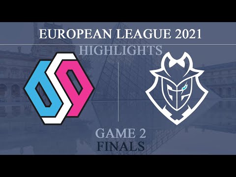BDS vs G2  @Game 2 - Bank | Highlights | European League 2021 - Finals