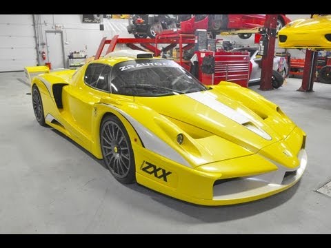 ZR Auto Ferrari Enzo ZXX Evolution Walkaround & Start Up:  GTspirit com
