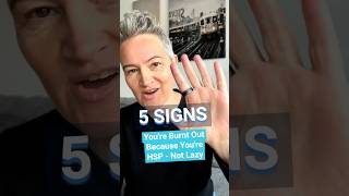 5 Signs You're Burnt Out Because You're HSP - Not Lazy!