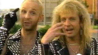 Judas Priest Making of Painkillers • Funny Dave Mustaine Megadeth Interview • 1990