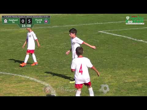 Geghard-10 (1-9) Pyunik-3-10 (11.10.2019) Highlights