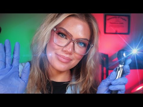 ASMR Ultimate Ear Cleaning & Otoscope Exam 👂 Up Close Whispers for Premium Sleep & Relaxation