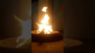 Relaxing and watching campfire 🤩💯.....relaxing video,calm music💜#trending