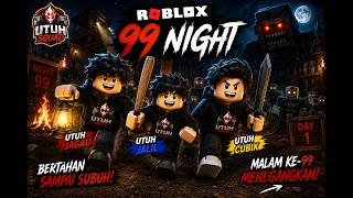 Download lagu 99 Nights in the Forest! 😱 Begini Cara Kami Bertahan Hidup Berlima! | Roblox mp3