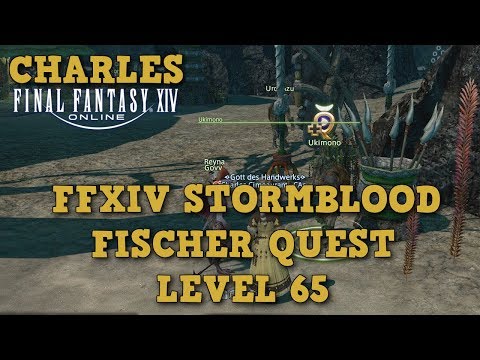 FFXIV 4.0 - Fisherman's Quest Level 65 / Young Spring Flounders HQ