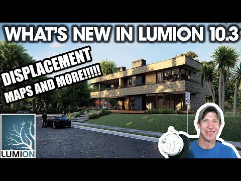 What's New in Lumion 10.3? Custom Displacement Maps and More!