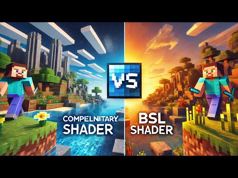 "Complementary vs BSL Shader – Which One COMPLETELY Transforms Minecraft?!"