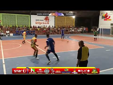 GUARDA MUNICIPAL X DINÂMICO - 4° RODADA DO FUTSAL VARGEM-GRANDENSE MASCULINO 2022