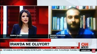 İran'daki Eylemleri CnnTürk'e Değerlendirdim