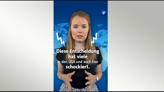 USA: Das Recht auf Abtreibung galt seit fast 50 Jahren. #roevwade #supremecourt #tagesschau
