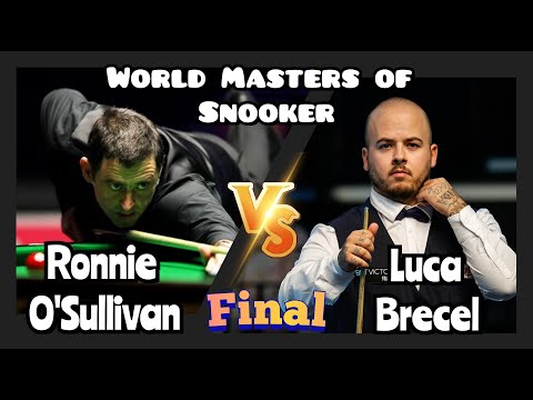 Ronnie O'Sullivan vs Luca Brecel - World Masters of Snooker 2024 - Final Live (Full Match)