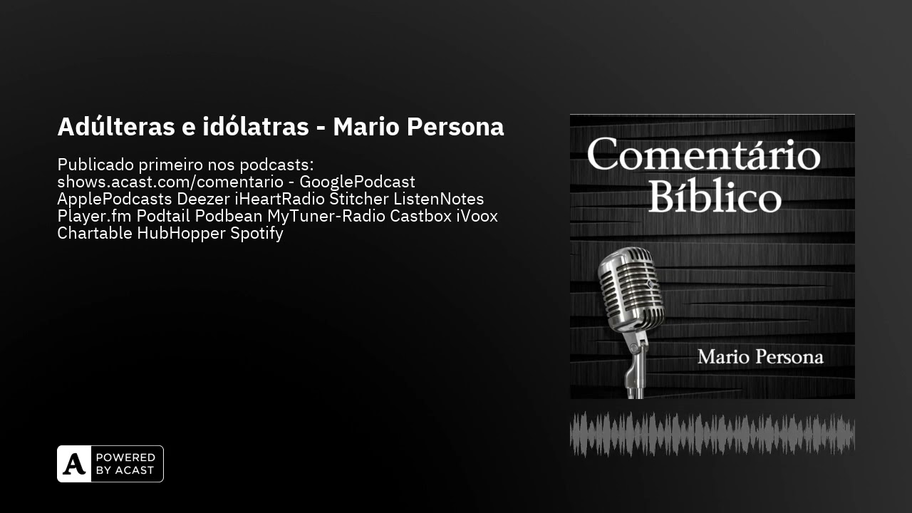 Adúlteras e idólatras - Mario Persona