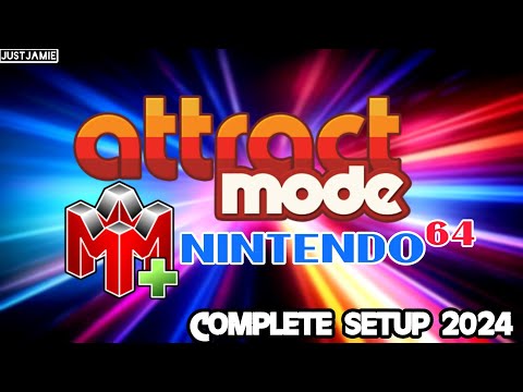 Attract-Mode Nintendo 64 Emulator Setup Guide #attractmode #emulator #frontend