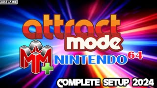 Attract-Mode Nintendo 64 Emulator Setup Guide #attractmode #emulator #frontend