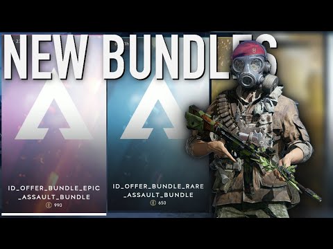 Battlefield 5 - Armory Update - New Bundles (5 Epic Items for 990 BFC + New Gun Skins)