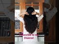 DIY Deep U Cut Please Check Out Full Video On My Channel Shorts Haircut Youtubeshort