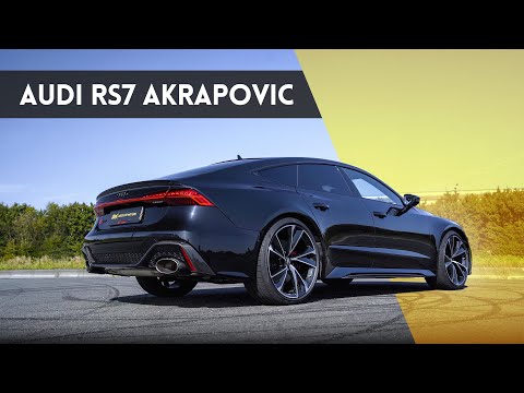 725HP and a Full AKRAPOVIC EXHAUST for the Audi RS7 C8 [ENGLISH SUBS]