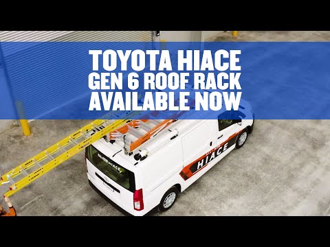 Rhino-Rack Toyota HiAce Gen 6 Roof Rack Solutions - Available Now