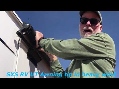 RV Tips and tricks slide awnings in severe winds at KOH This tip could save you a lot of money