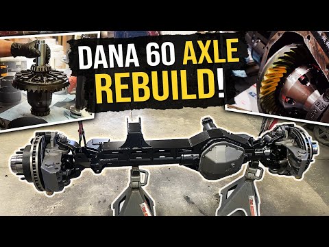 The Dana 60 Gets 5.38 Gears, A Locker And A Fresh Paint Job!!