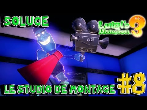 Soluce Etage 8 – Les Télé du Studio de Tournage | Luigi's Mansion 3