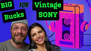 Bidding Wars For Vintage Sony Electronics! Collectors Will Pay Crazy Cash ~ Here's What To Look For